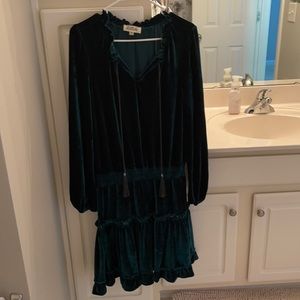 Beautiful velvet dress